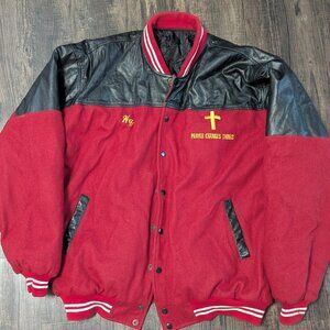 Vintage jacket Christian power lifter